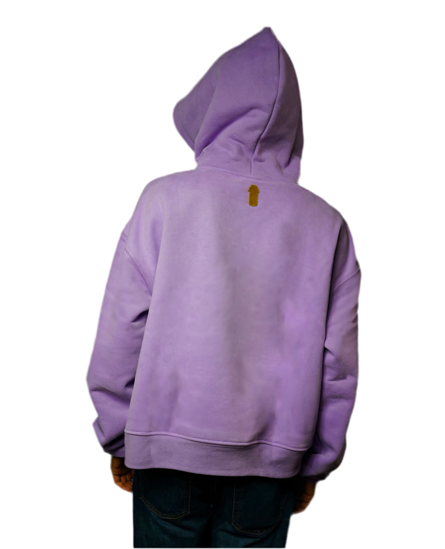 PURPLE LEAN STASH POCKET HOODIE