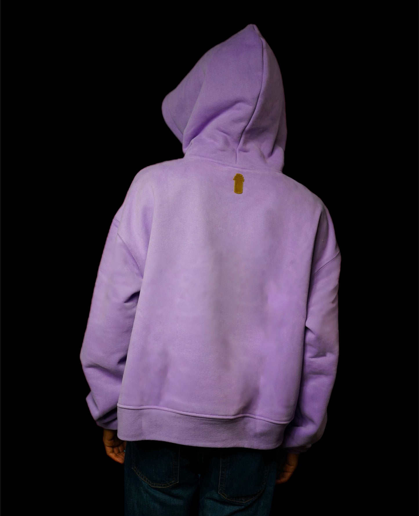 PURPLE LEAN STASH POCKET HOODIE