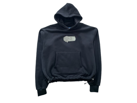UTILITY BLACK HOODIE
